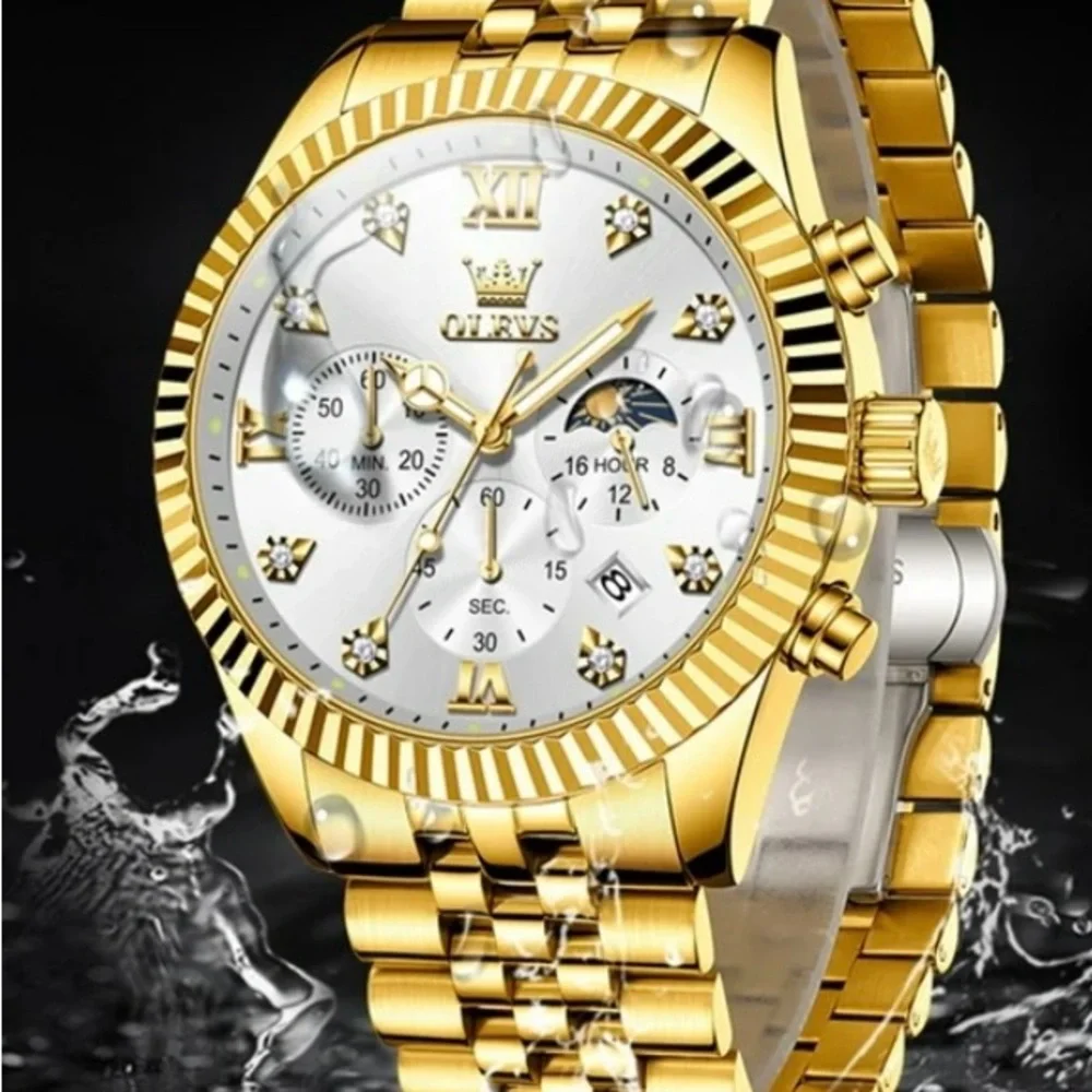Olevs elegant gold